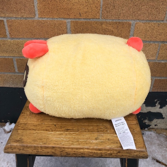 Miniso Plush Vitality Cafeteria Fried Shrimp stuffed animal plushie toy💛🧡🤎 - Picture 4 of 9